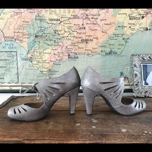 Seychelles Metallic Heels